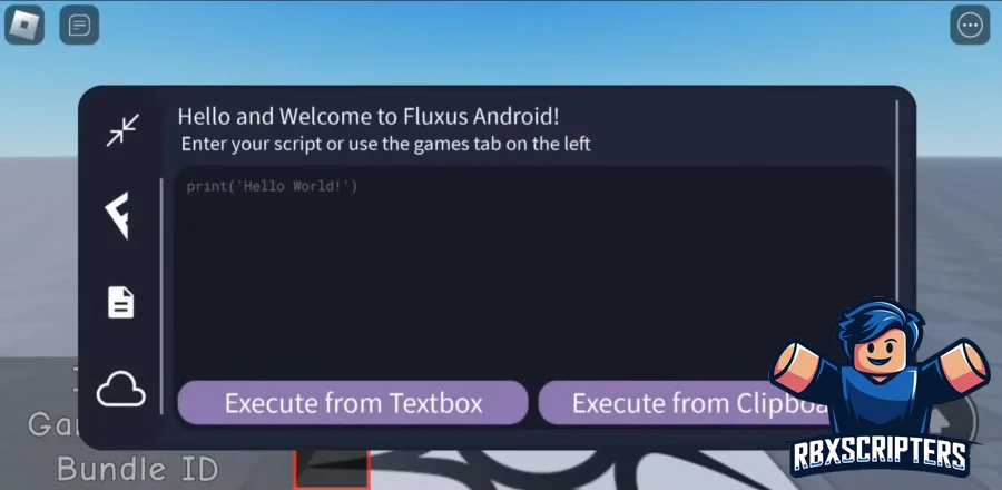 Инжектор Fluxus Executor v2.647 для Roblox